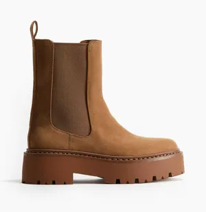 H&M Chunky Chelsea Platform Boots thumbnail 1