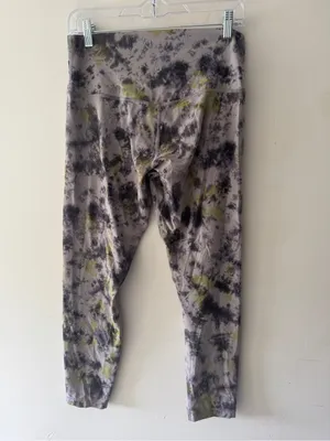 Lululemon Align Super-High-Rise Pant 28" Radial Tie Dye Mauve Grey Multi Size 10 thumbnail 5