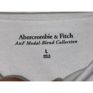 Abercrombie & Fitch A&F Modal Collection White Ruched Sleeveless Blouse Size L thumbnail 3