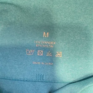 595 | NVGTN Aqua Blue Seamless‎ High Rise Jogger Leggings Womens Medium thumbnail 6