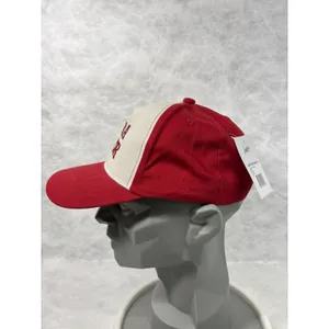 Mayfair Group x Orebella Aura Donor Trucker Hat Red Cream Embroidered NWT OS thumbnail 9
