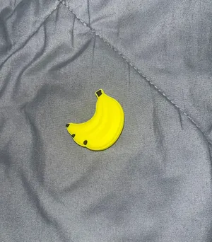 Banana Croc Charm Yellow thumbnail 1