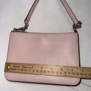 Kate Spade Preppy Pink Minimalist Classic Quiet Luxury Leather Crossbody Purse thumbnail 7