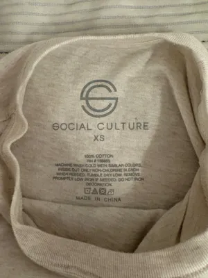 Motorcycle tee Tan Size XS thumbnail 3