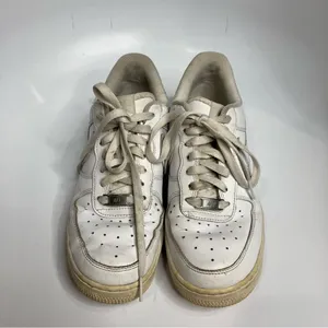 Nike Air Force 1 white sneakers‎ size 8.5 thumbnail 8