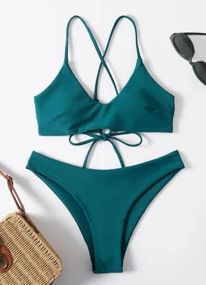 Teal Bikini Green Size XS thumbnail 1