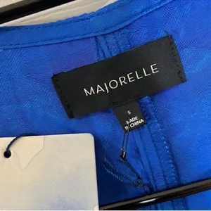 Majorelle Mini Cobalt Blue Dress(Size Small) thumbnail 11