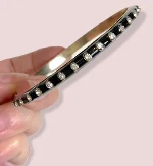 Boutique Enamel and crystal bracelet maker‎ moto boho thumbnail 1