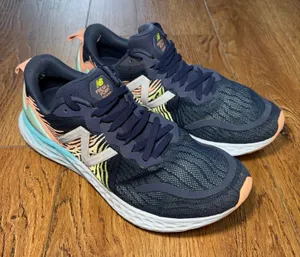 New‎ Balance Fresh Foam Tempo Indigo Peach Mint Running Shoes Women's US 7.5 thumbnail 1