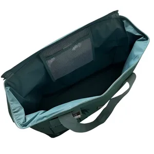 Trader Joe's Large Green Insulated Tote Bag thumbnail 6