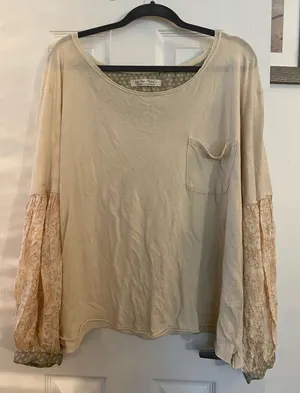 Free People Top Long Sleeve thumbnail 1