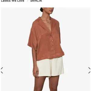 Sancia THE SOELI SHIRT Linen button up‎ blouse size medium thumbnail 7