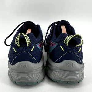 Asics Gel Venture 9 Trail Running Shoes Mesh Low Top Deep Ocean Blue Hot Pink 9 thumbnail 5