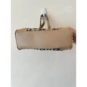 Etienne Aigner Shoulder Bag Purse Women's Tan Double Handle Signature Logo thumbnail 5