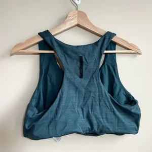 Reebok turquoise green racerback sports bra women's‎ size XL workout athleisure thumbnail 6