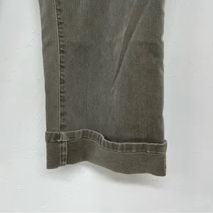 NYDJ Army Green Marilyn Crop Jeans Lift Tuck Technology Womens 14 Fall Denim thumbnail 2