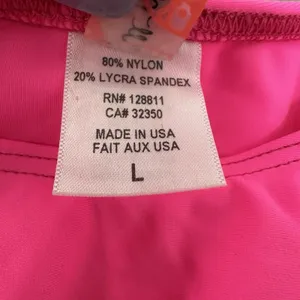 Free‎ People Womens Large Hot Pink Ruffle Spandex Nylon Bikini Top thumbnail 5