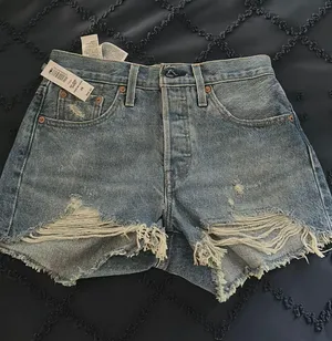 Levi's 501 Shorts NWT size 25 thumbnail 1
