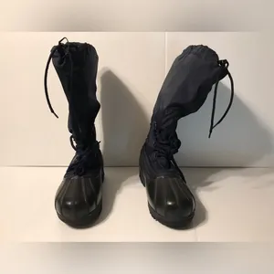 Sorel Snowlion II NL1070-429 Navy winter insulated snow boots women size 7 thumbnail 3