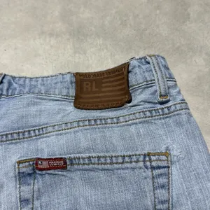 Ralph Lauren Jean Shorts Women's SZ 12 5" Saturday Denim Vintage 90s Y2K Retro thumbnail 4