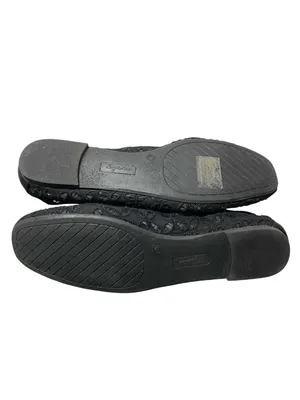 Seychelles Lace Mary Jane Ballernia Flats Sz-9W thumbnail 6