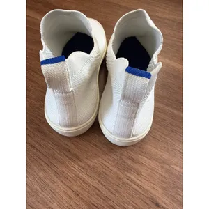 Rothys Womens Chelsea Boot Bright‎ White Knit Sustainable Ankle Boots Size 7.5 thumbnail 4