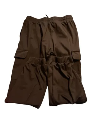 Yogalicious Lux Aviator Jogger Pants Cargo Pockets Brown Size Largem thumbnail 2