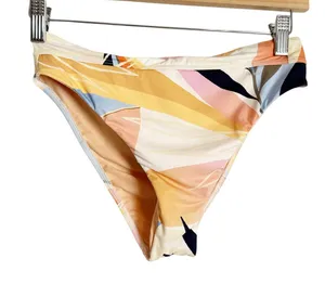 Billabong Last Rays Maui Rider Reversible Bikini Swimsuit Bottoms Size Small thumbnail 1