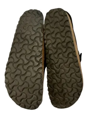 NWOT Birkenstock Buckley Black Suede Shearling Clogs Mules Moccasins Size 39 US 8-8.5 Narrow thumbnail 5