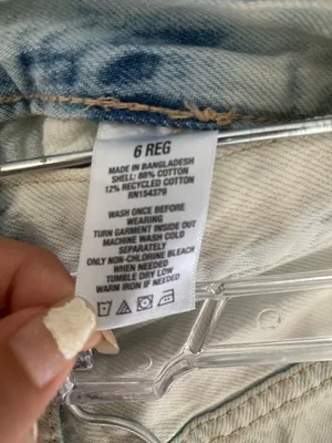 Aeropostale 90s Baggy Ripped Jeans thumbnail 4