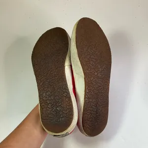 Superga‎ Red Lace Up Sneakers Size 8 thumbnail 7