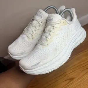 Hoka Clifton 8 “White” 1119394WWH Size 9W NO BOX thumbnail 15