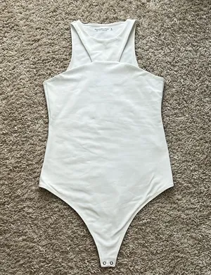 Abercrombie White Bodysuit thumbnail 1