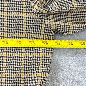 Summum Woman Amsterdam‎ Luxury Jersey Plaid Blazer Jacket Gold Stripe Cuff Small thumbnail 12