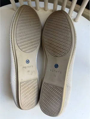 Rothy's Women's Beige Slip-On Flats Size 10 thumbnail 3