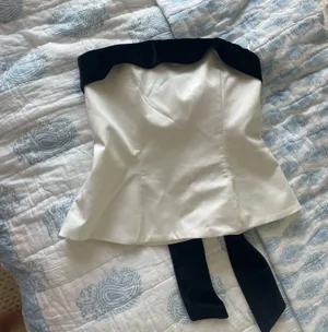 Zara strapless bow top  thumbnail 2