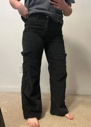 American Eagle Outfitters Corduroy Cargo Pants thumbnail 1