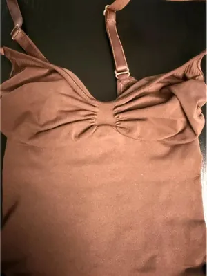 SKIMS Seamless Sculpt Thong Bodysuit Cocoa Brown Small NEW thumbnail 4