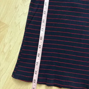 REFORMATION Maui Tank Top‎ Striped Navy Red Size Small Basic thumbnail 3