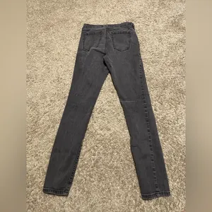 (Pacsun) Black Super High Rise Stretchy Jeggings: Size 26 thumbnail 2