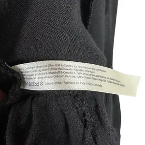 Free People One Adella Slip‎ Dress Black Lace Mini XS Boho Festival Ruffle Hem thumbnail 11