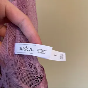 Auden Mauve Lace and Satin Body Suit thumbnail 6