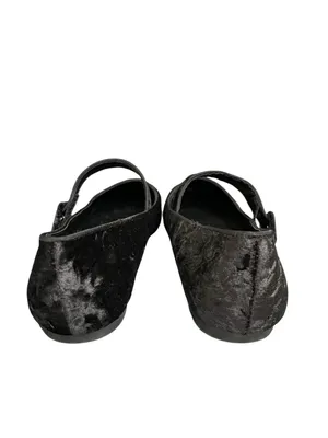 C Comfort Est 1946 Velvet Mary Jane Ballet Flats in Black thumbnail 10