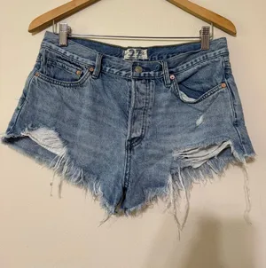 We The Free Denim Shortie Cut Off Jeans thumbnail 1