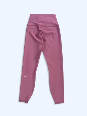 Alo Yoga 7/8 High-Waist Airlift Leggings Pink Wild Rose activewear yoga Pilates thumbnail 4