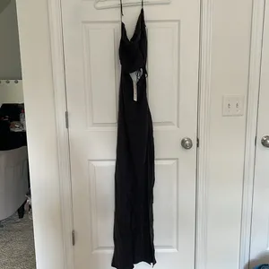 For Love & Lemons Kyra Cut Out Maxi‎ Dress Black thumbnail 5