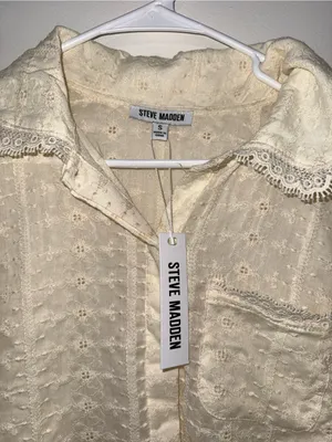 Steve Madden Adeline Top Shirt Blouse thumbnail 2