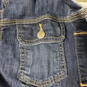 Carhartt Jacket Trucker Brewster Dark Wash Denim Jacket Womens Medium Western thumbnail 8