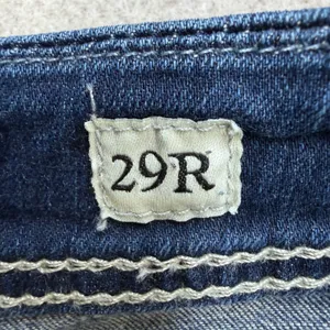BKE Jeans Bootcut Womens 29R Addison Blue Denim Y2K Bling Western Cowgirl Boho thumbnail 4