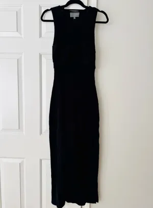 Anthropologie Sunday in Brooklyn Sheer Knit Maxi Dress, Size S thumbnail 6